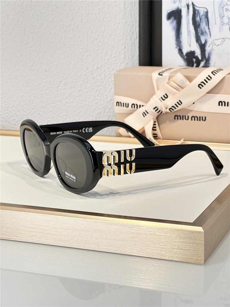 miumiu oval sunglasses