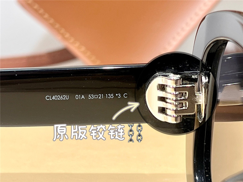 Ce1i*e triomphe square acetate sunglasses