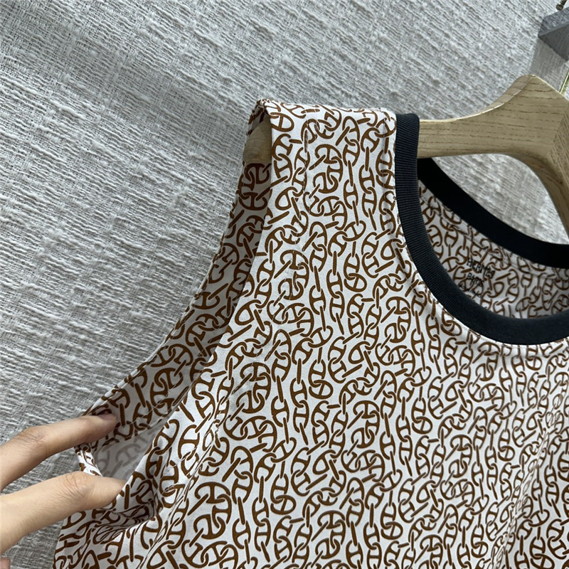 H**me5 round neck printed vest t-shirt replica d&g clothing