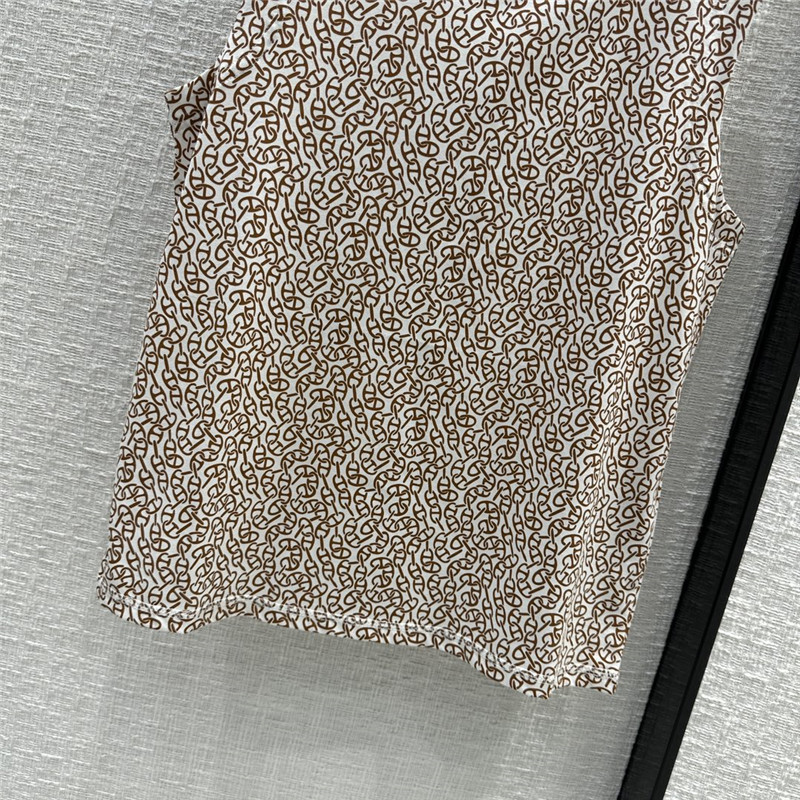 H**me5 round neck printed vest t-shirt replica d&g clothing