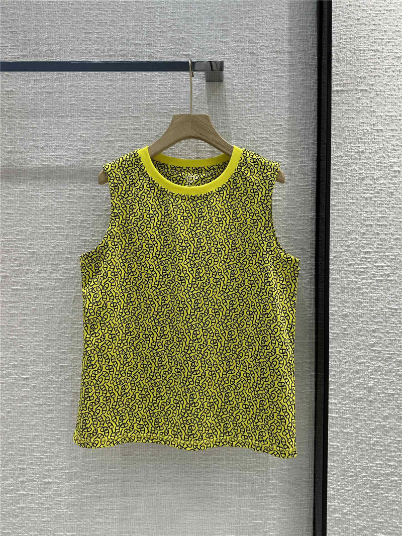 Hermes round neck printed vest T-shirt replica d&g clothing