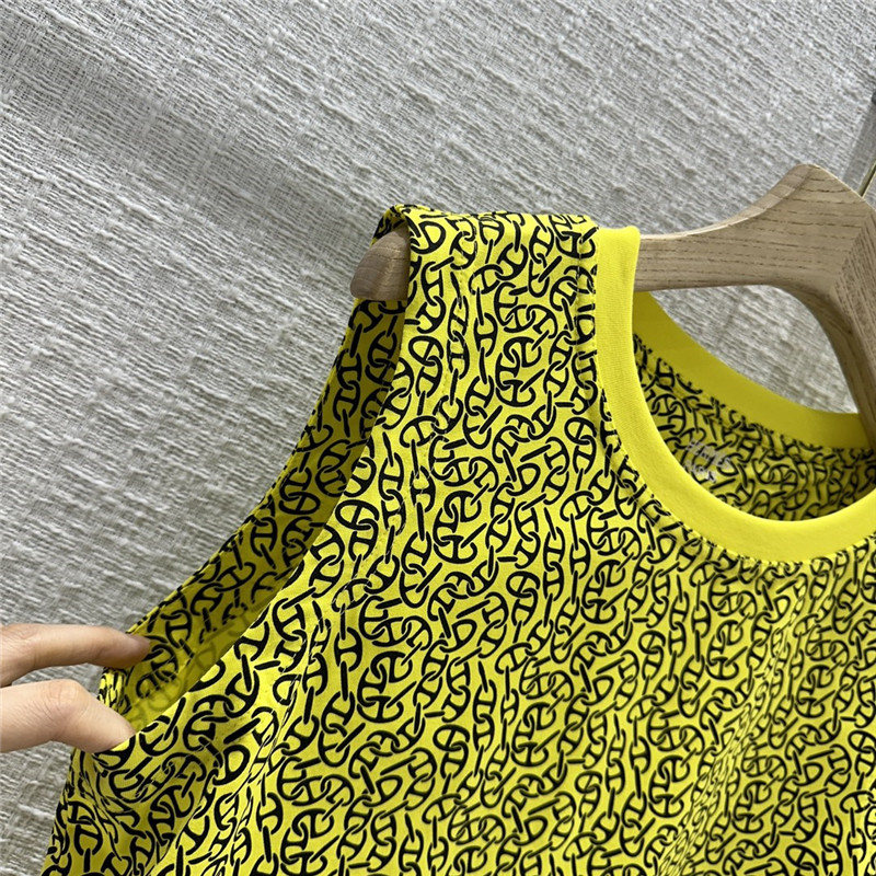 H**me5 round neck printed vest t-shirt replica d&g clothing