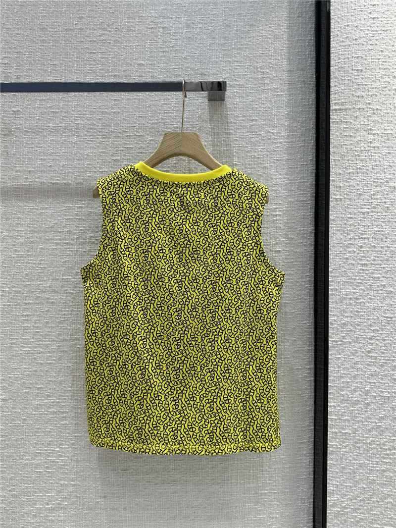 H**me5 round neck printed vest t-shirt replica d&g clothing