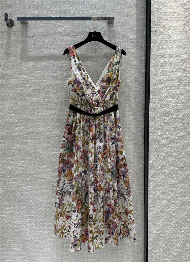 Dior Flare Mid Length Dress