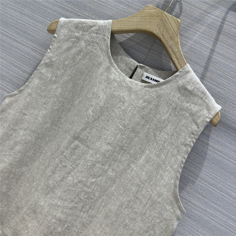 jil sander minimalist cotton and linen suit replica designer clothes