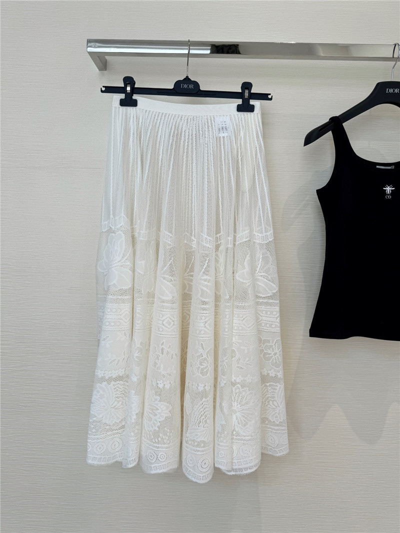 dior butterfly hollow skirt cheap replica designer clothes