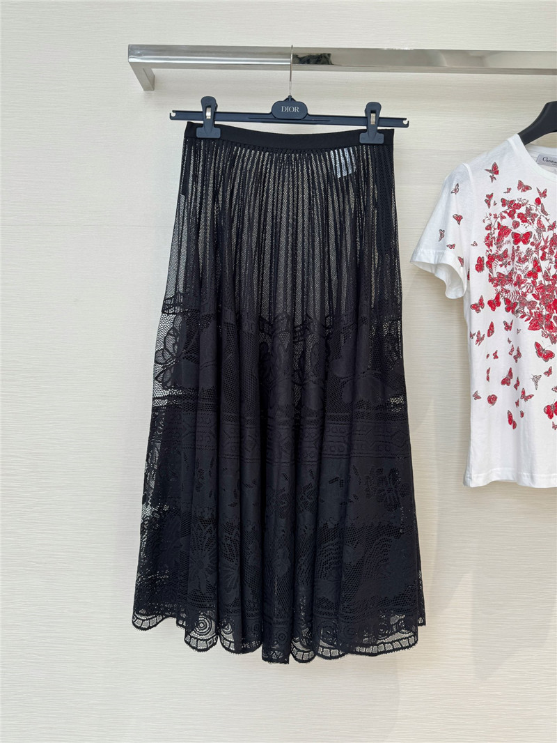 dior butterfly hollow skirt cheap replica designer clothes