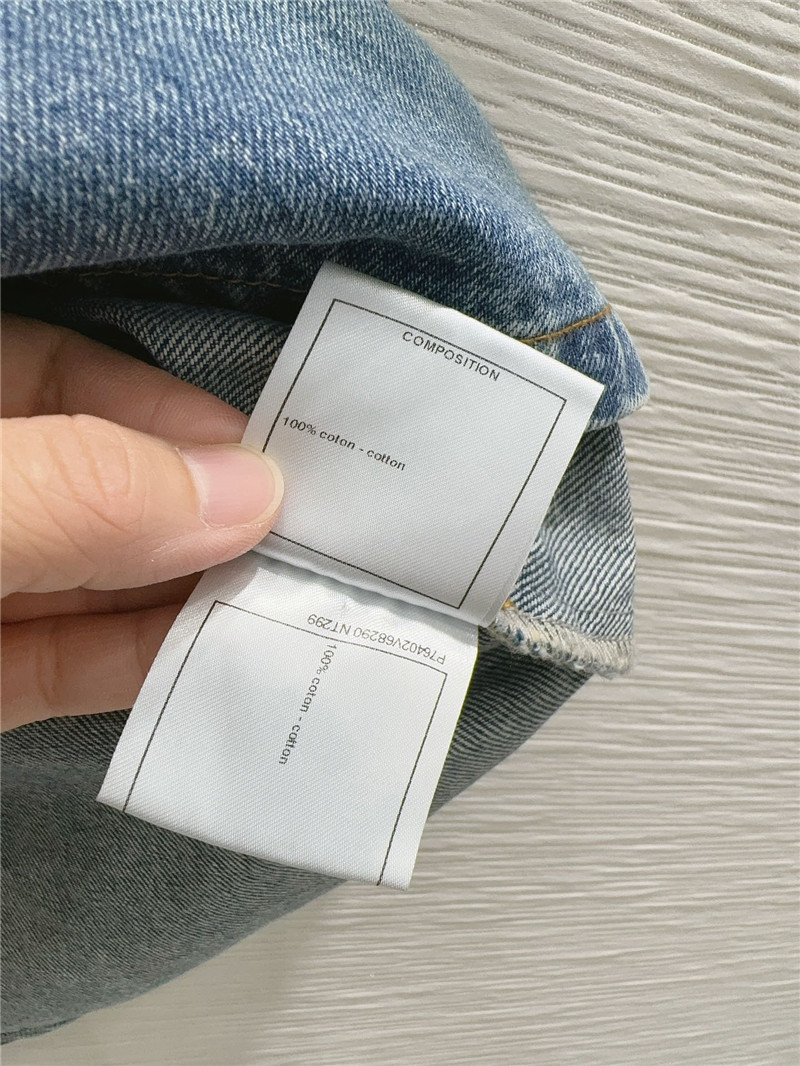 Ch**el tannin yeast washed denim dress replica clothing sites