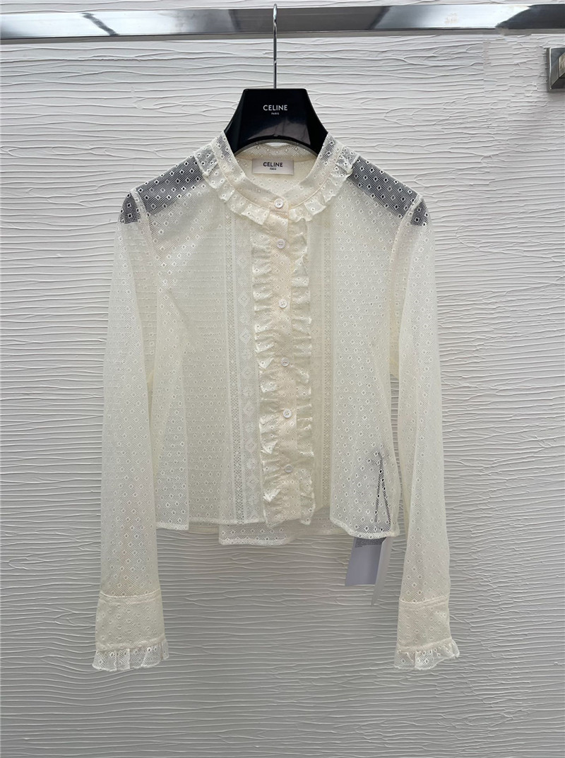 celine new hollow cardigan replica clothing sites