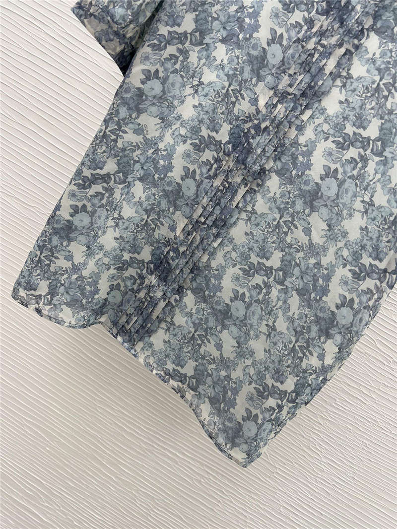 Ce1i*e new silk floral shirt replica d&g clothing