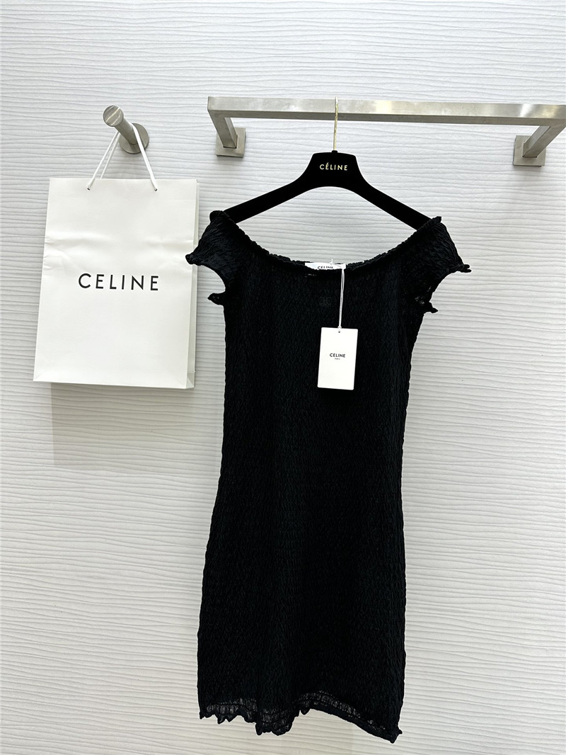 Ce1i*e lace little black dress cheap replica designer clothes