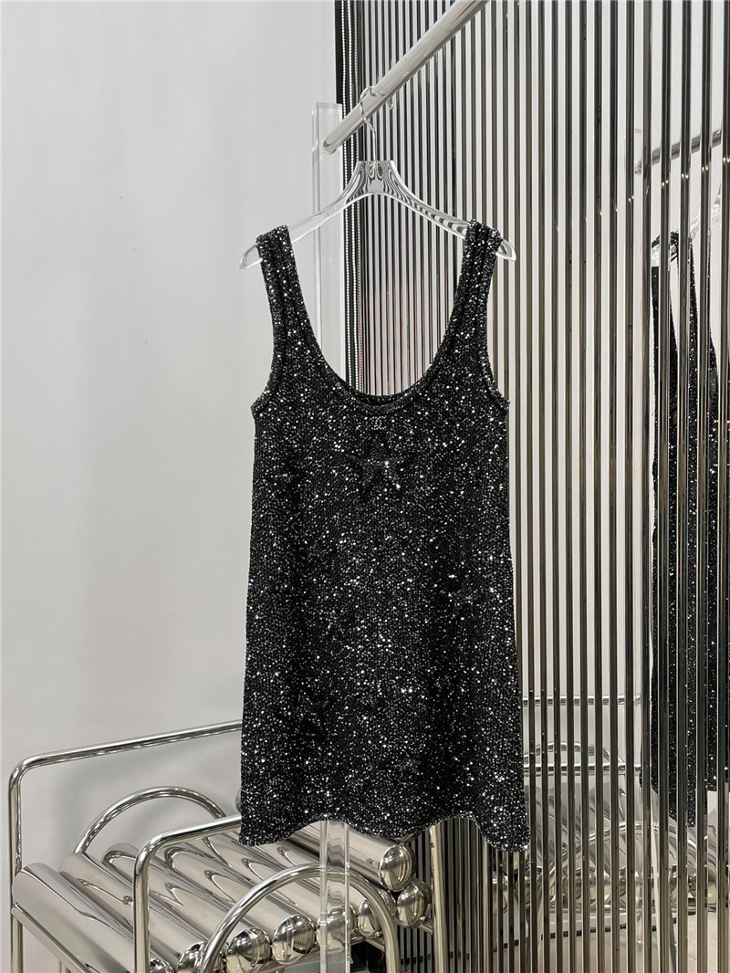 Chanel starry knitted dress replicas clothes
