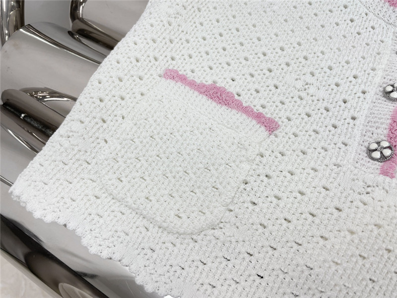 Chanel hollow knitted camisole replica clothes