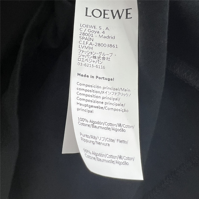 L0ew* round neck short sleeve t replica designer clothes