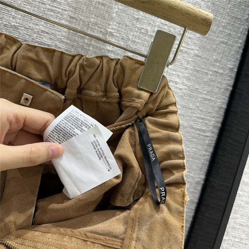 Pra*a unisex work shorts cheap replica designer clothes