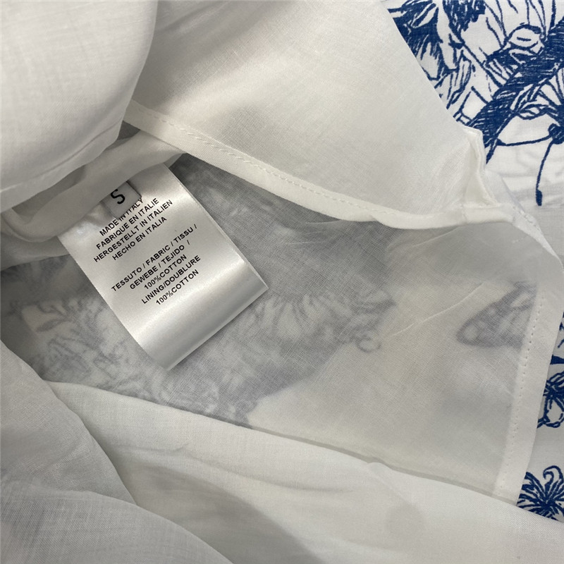 D10r printed long hem skirt replica d&g clothing