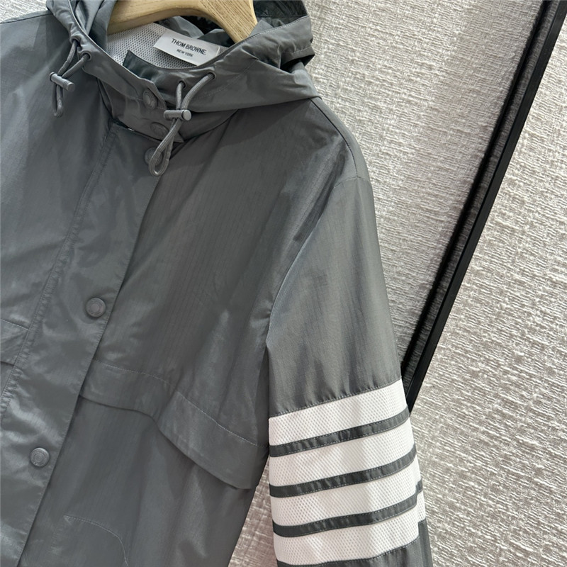 Thom Browne long trench coat replica d&g clothing