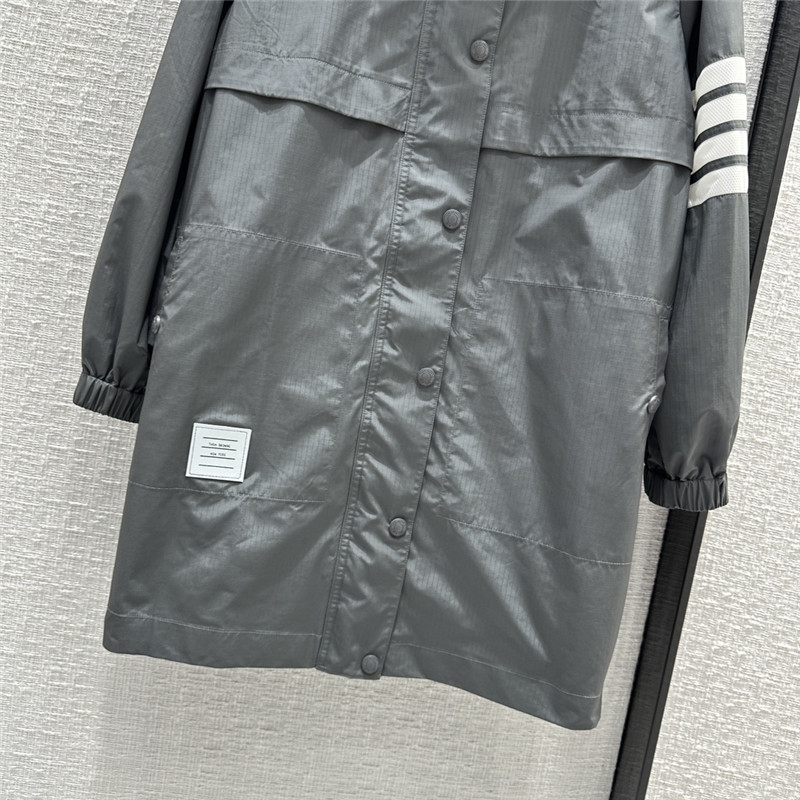 Thom Browne long trench coat replica d&g clothing