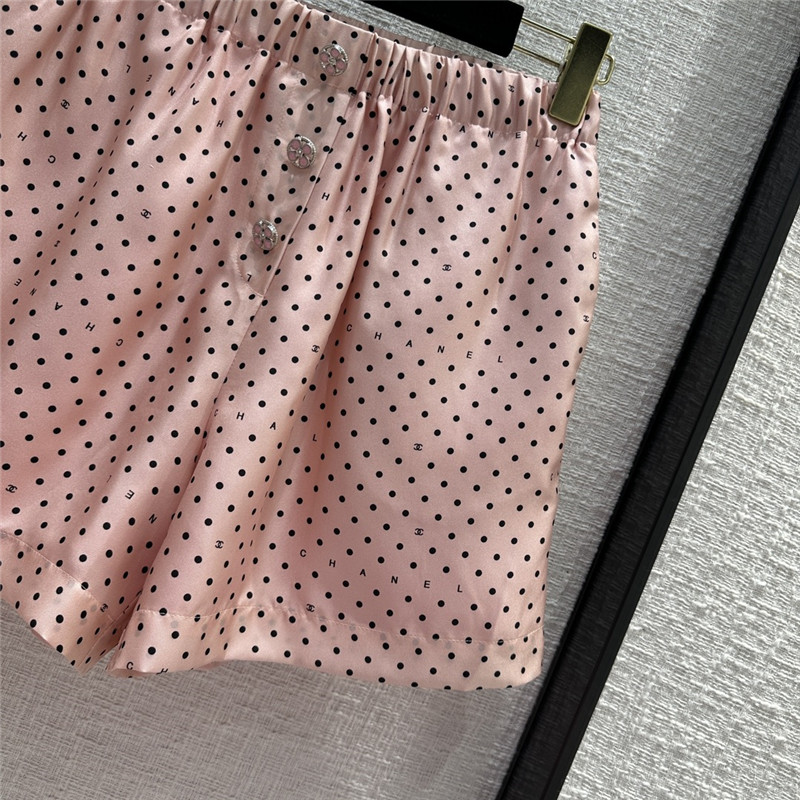 Ch**el silk shorts cheap replica designer clothes