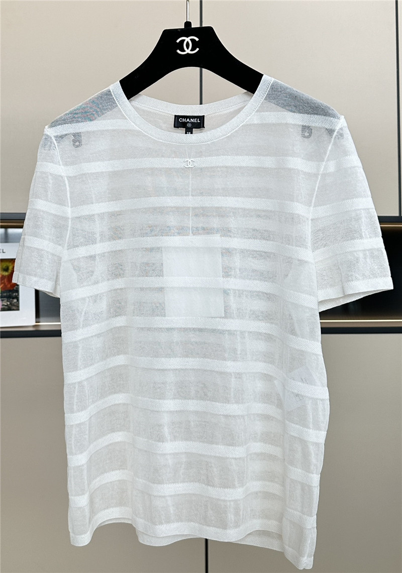 Chanel new short sleeve replica clothing sites
