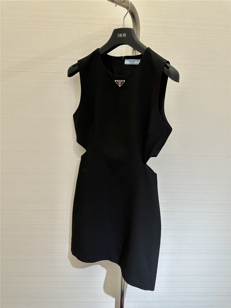 prada waistless sleeveless dress replica d&g clothing