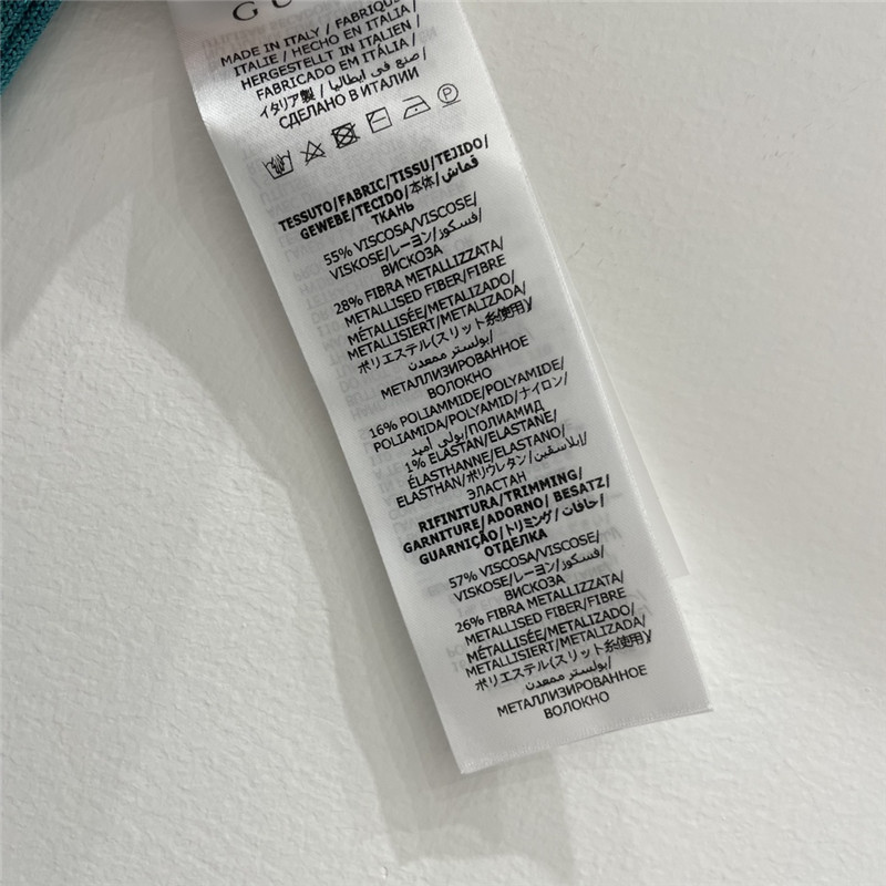 Gvc*1 slim round neck cardigan in blue