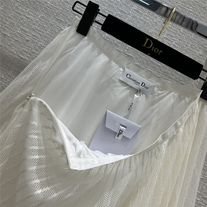 D10r hollow embroidered lace long skirt replica clothing sites