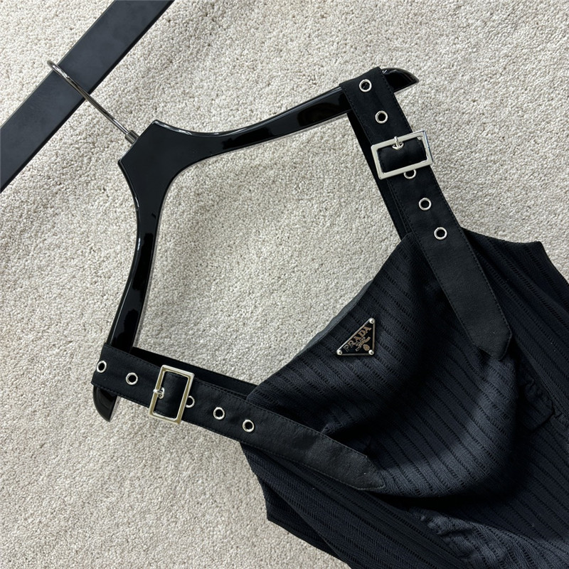 Pra*a strap dress cheap replica designer clothes