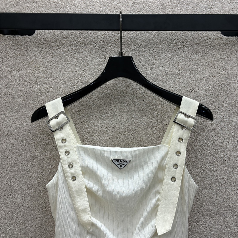 Pra*a strap dress cheap replica designer clothes