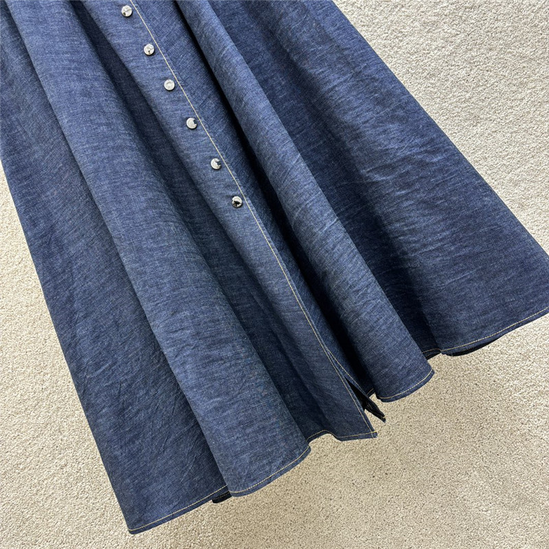 D10r buttoned long skirt replica d&g clothing