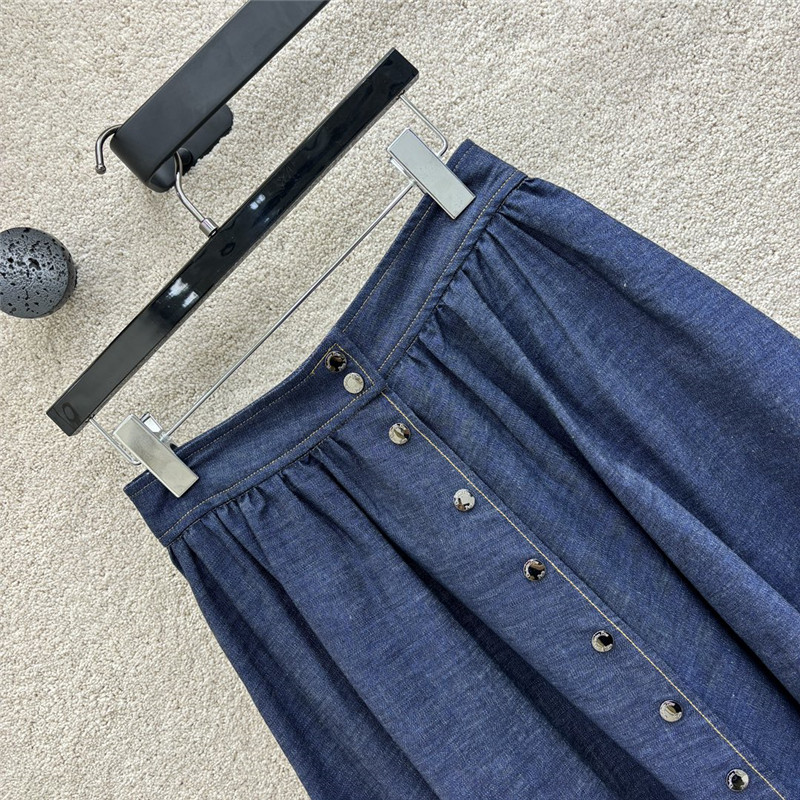 D10r buttoned long skirt replica d&g clothing