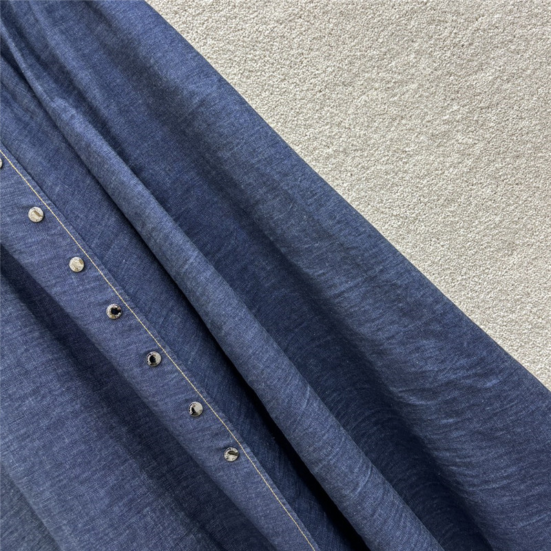 D10r buttoned long skirt replica d&g clothing