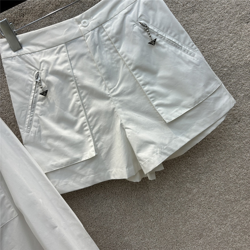 prada triangle logo decorative set cheap designer replica clothes