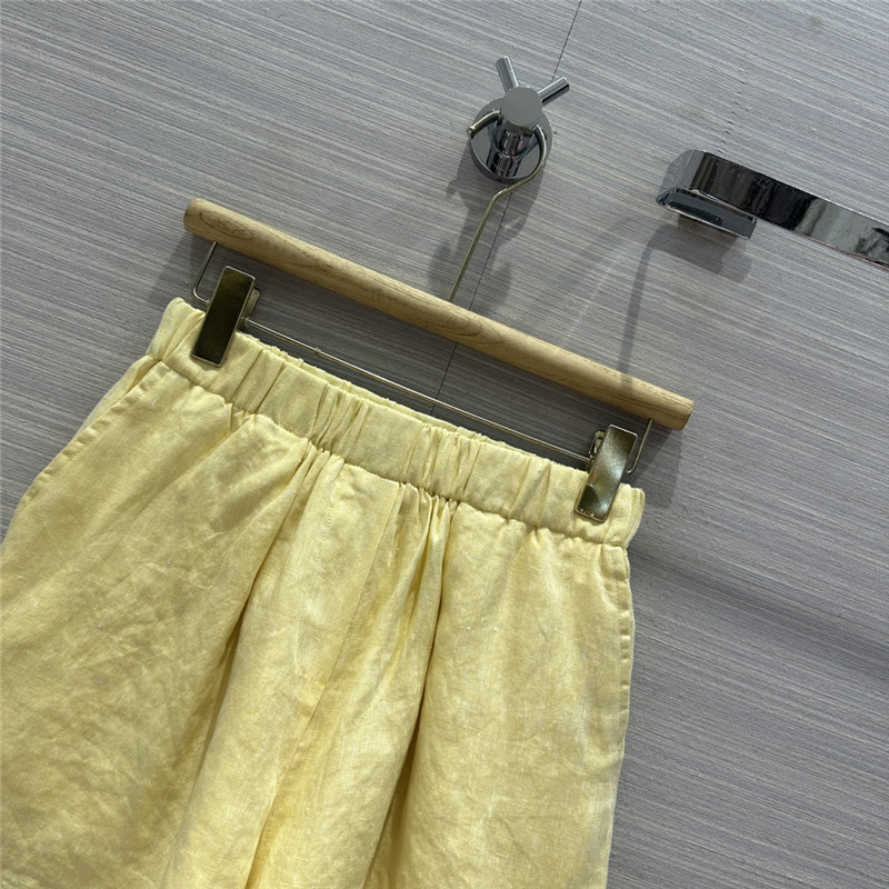 The R0w cotton and linen shorts replica clothing sites