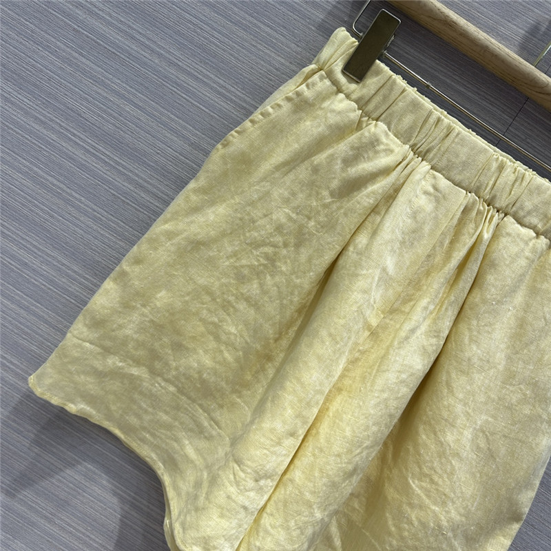 The R0w cotton and linen shorts replica clothing sites