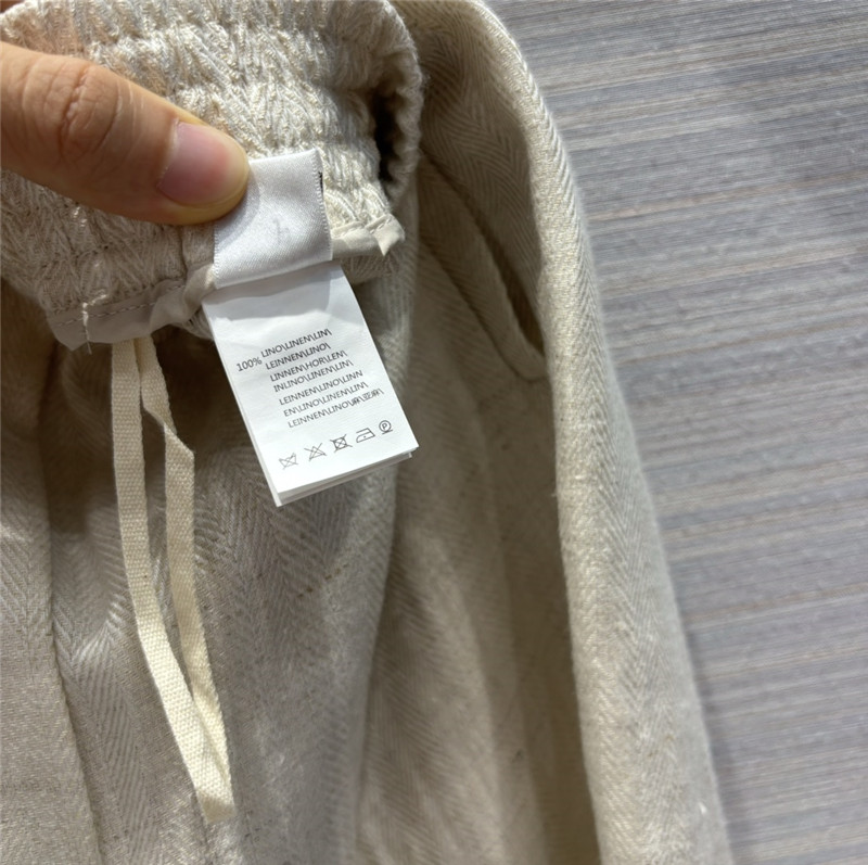 BC cotton and linen straight casual pants replica clothing sites