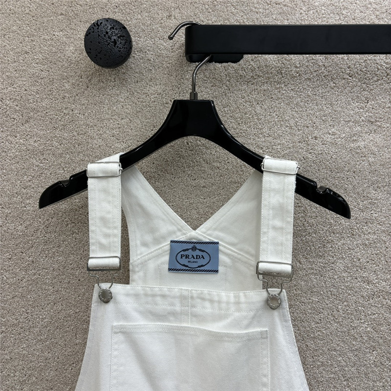 prada denim suspender skirt replica d&g clothing