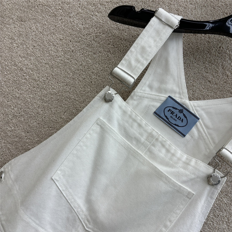 prada denim suspender skirt replica d&g clothing