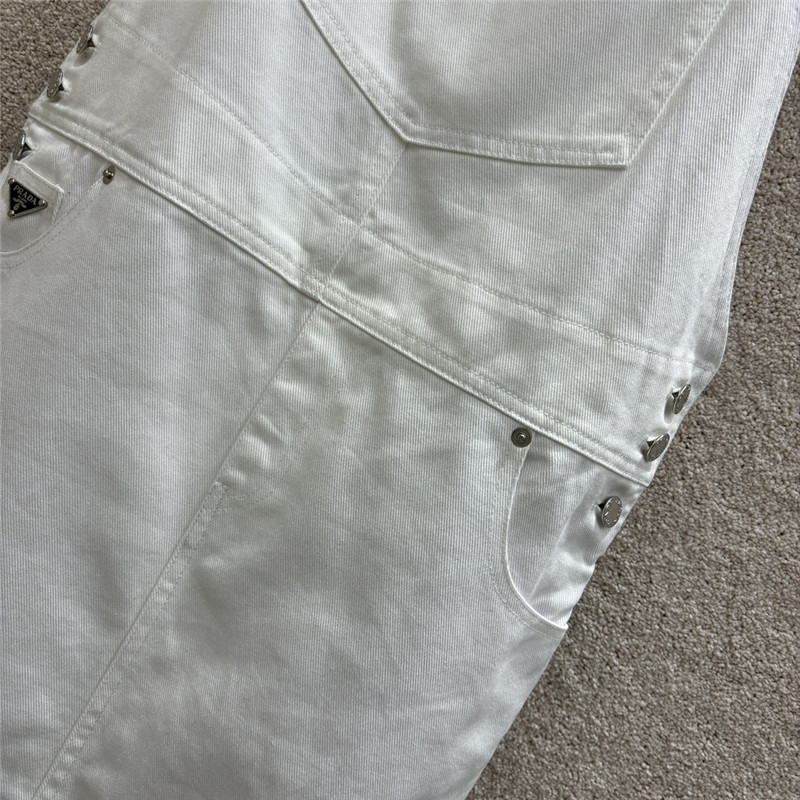 prada denim suspender skirt replica d&g clothing