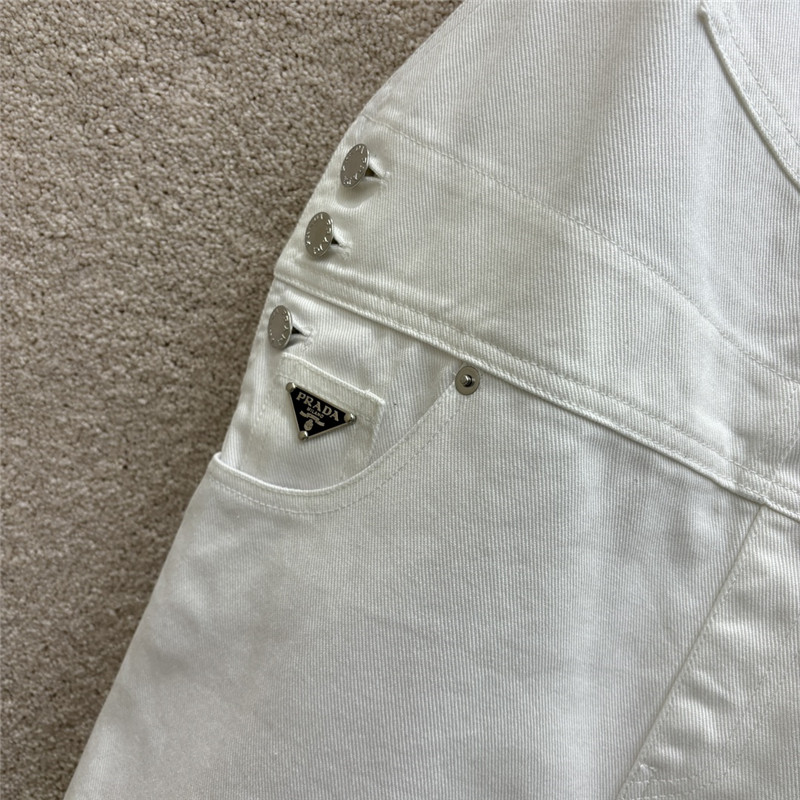 prada denim suspender skirt replica d&g clothing