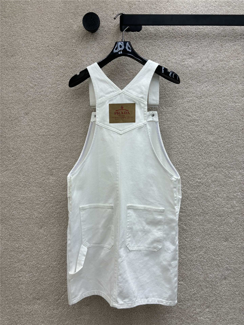 prada denim suspender skirt replica d&g clothing