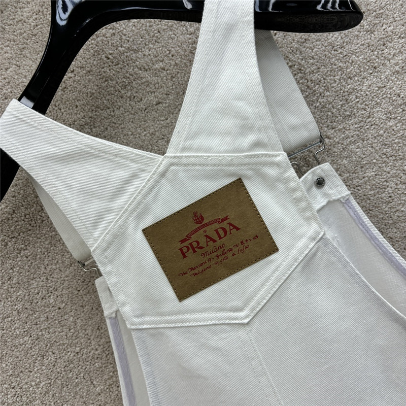 prada denim suspender skirt replica d&g clothing