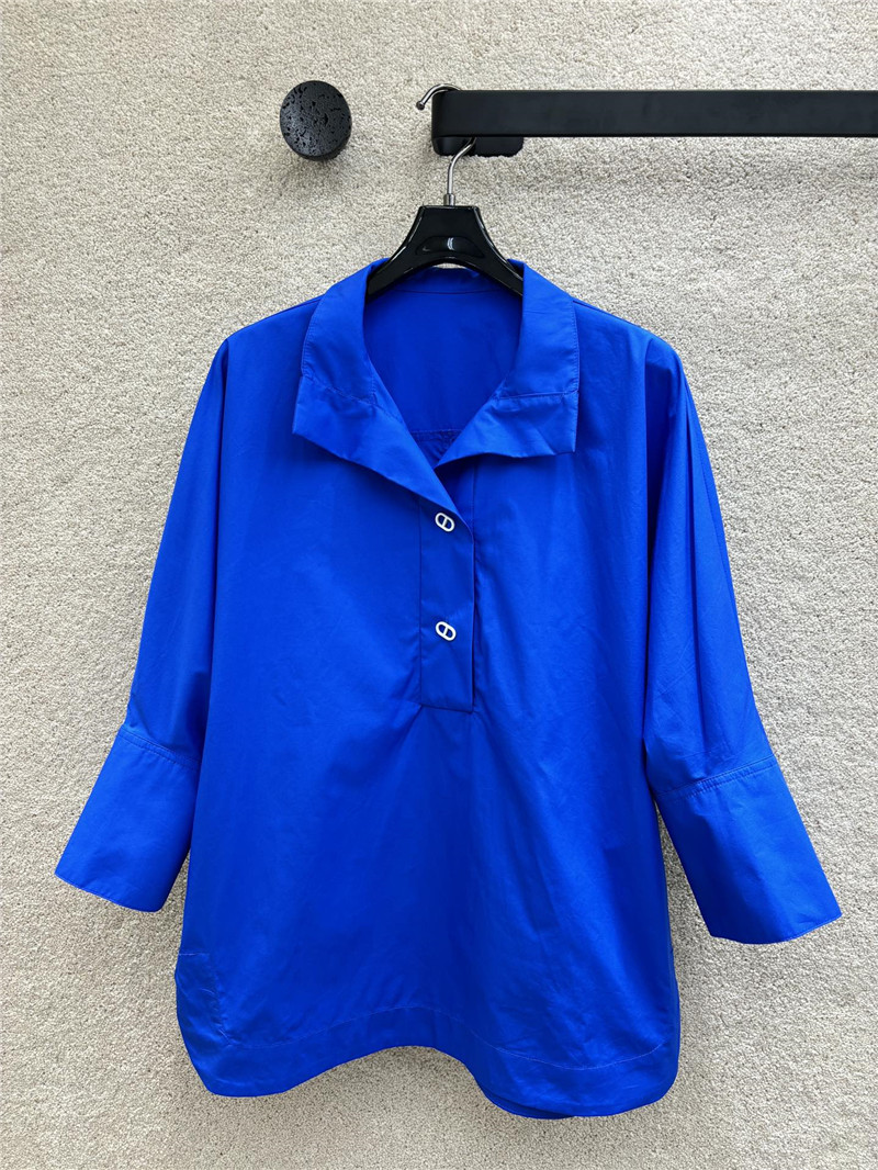 Hermes bat sleeve three-quarter sleeve shirt replica clothes