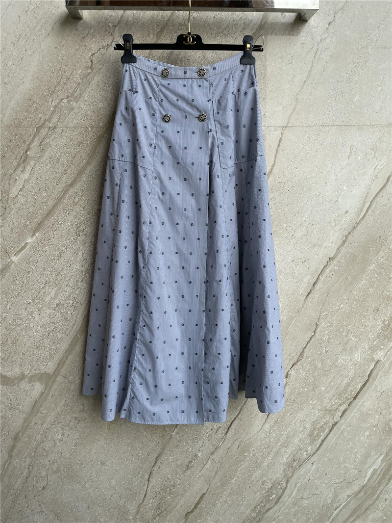 Chanel new skirt cheap designer replica clothes