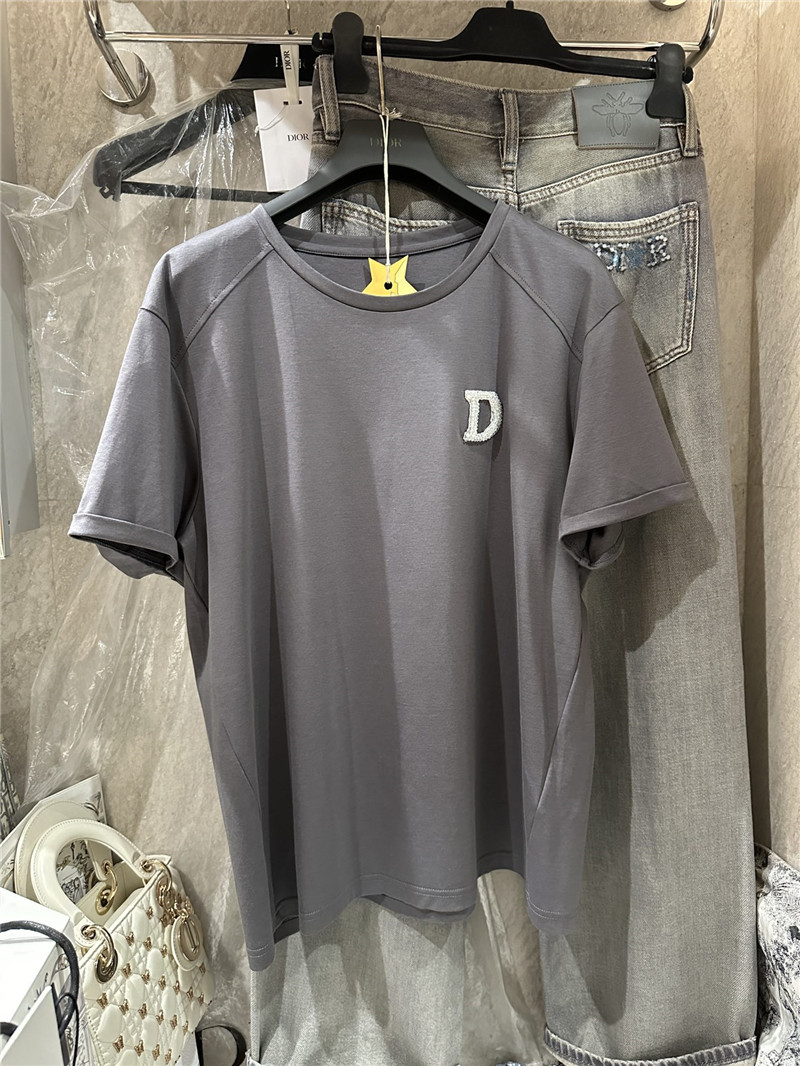 dior silk T-shirt replica clothes