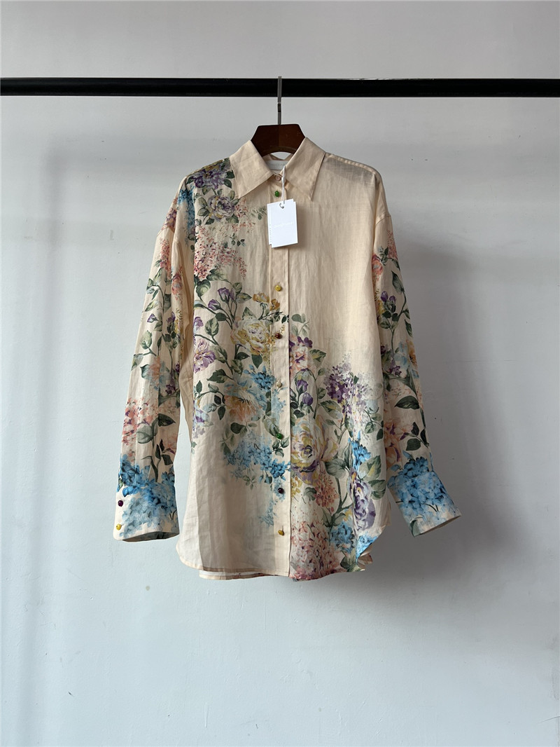 zimm casual long-sleeved shirt replica clothes