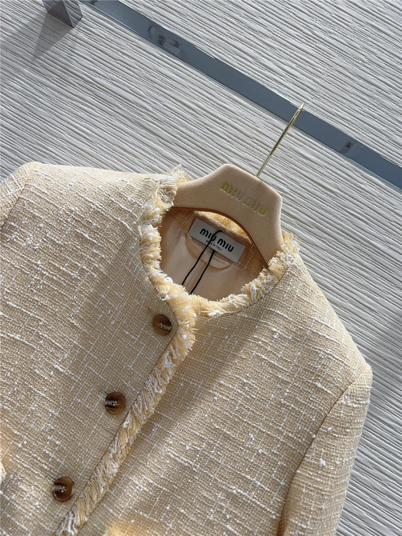 miumiu classic style small jacket replica designer clothes