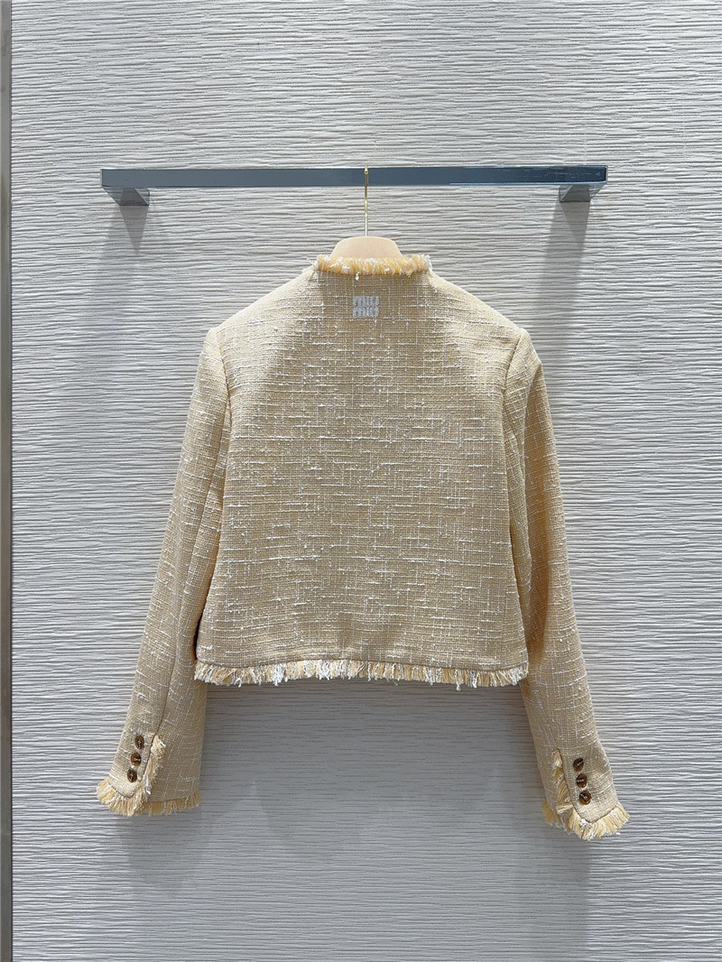 miumiu classic style small jacket replica designer clothes