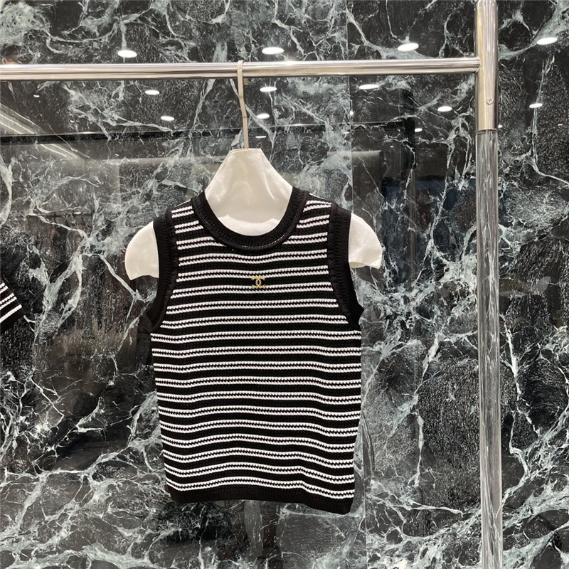 Chanel new knitted vest replica clothing