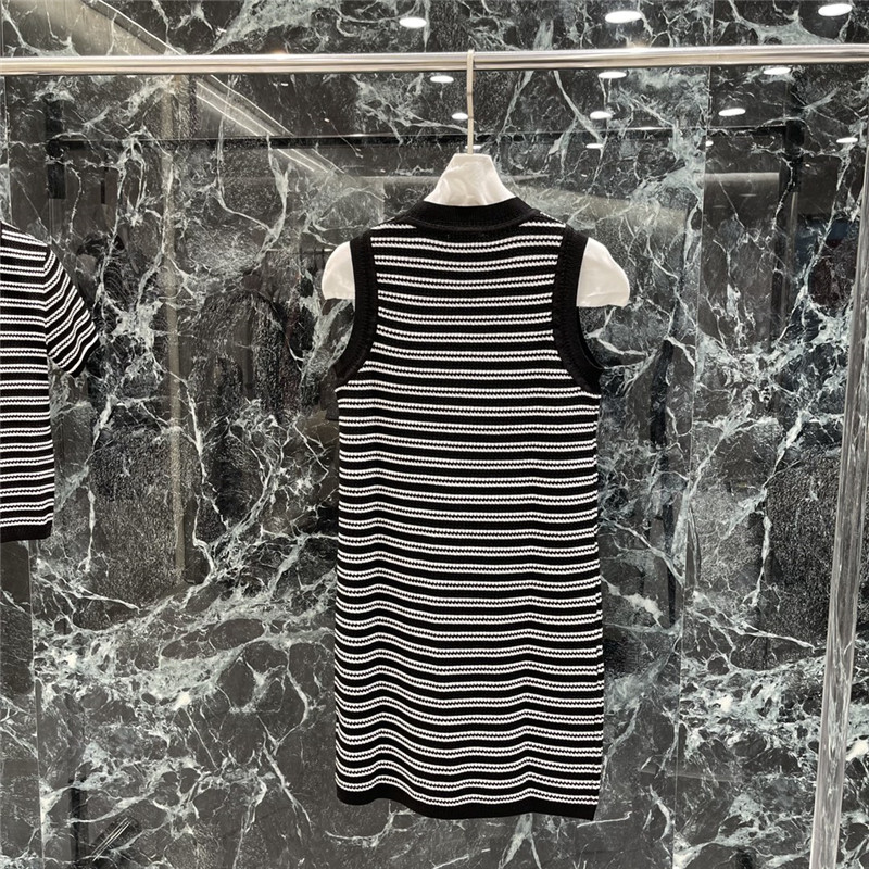 Ch**el new knitted sundress replica d&g clothing